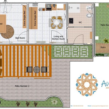 Aurisa Apartment Bari Exterior foto