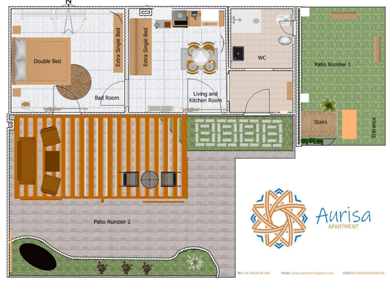 Aurisa Apartment Bari Exterior foto